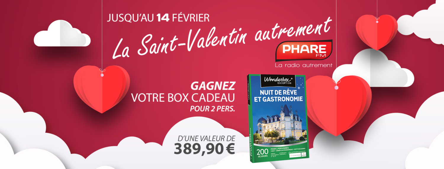 Jeu Saint Valentin 2020 - PHARE FM