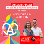 Emission spéciale — Relais de la flamme olympique à Mulhouse, en Alsace