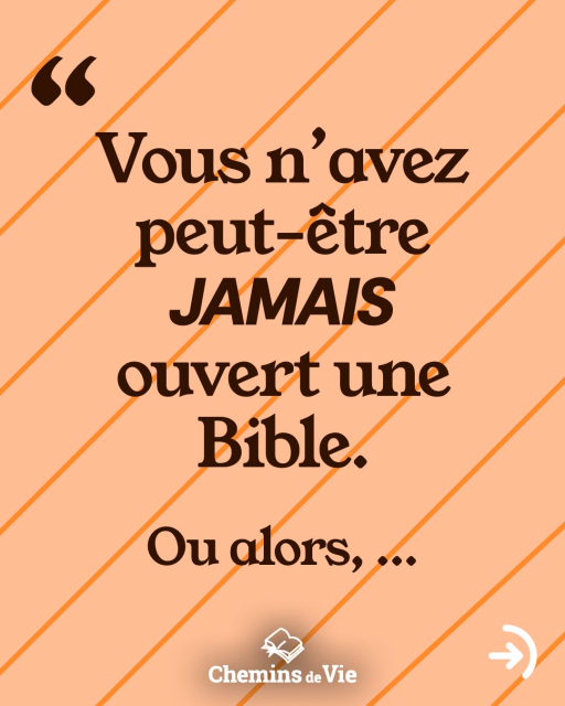 Oui… moi aussi je suis passé par là.Et puis un jour, j'ai découvert que ce livre raconte bien plus qu'une histoire ancienne.
Il parle d'un Dieu vivant.D'un Jésus qui est venu sur terre, qui a donné sa vie… et qui est revenu à la vie.
Et ce Jésus, aujourd'hui encore, tend la main.
Peut-être que ce serait le bon moment pour lui laisser une place, même toute petite pour commencer, dans votre vie.👉 Laissez-lui une place !🔗 Plus d'infos sur pharefm.com/pourquoi-pas ou dans notre bio Instagram ✨